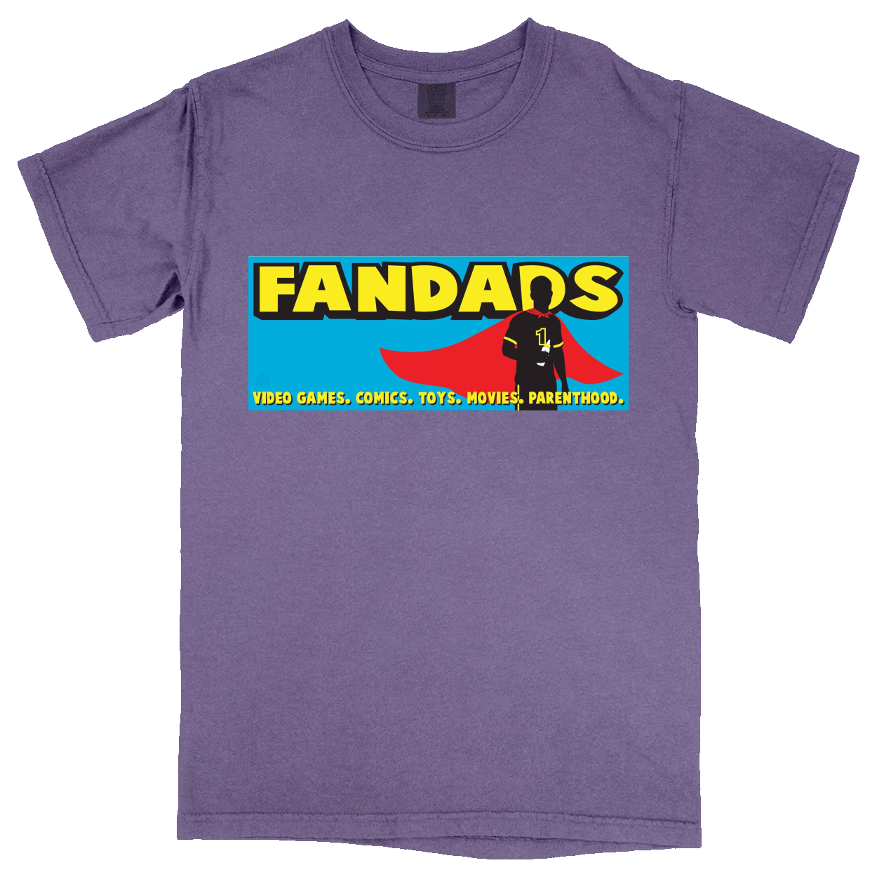 Comfort Colors Soft Heavyweight Tee - Purple - front