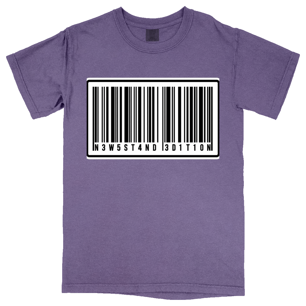 Comfort Colors Soft Heavyweight Tee - Purple - front***Purple|||Comfort Colors Soft Heavyweight Tee