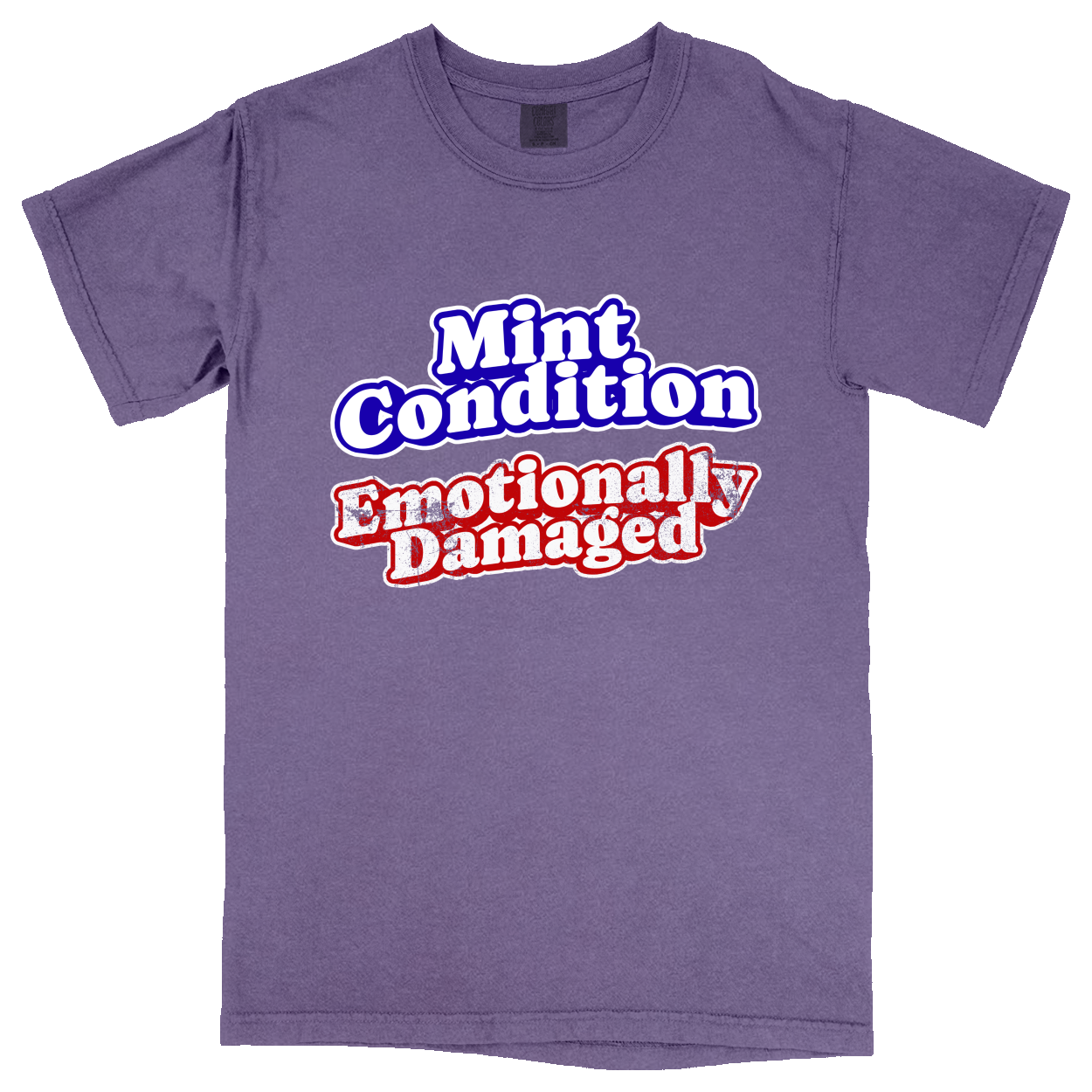 Comfort Colors Soft Heavyweight Tee - Purple - front