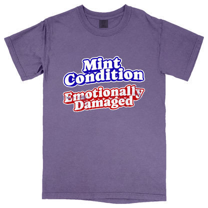 Comfort Colors Soft Heavyweight Tee - Purple - front