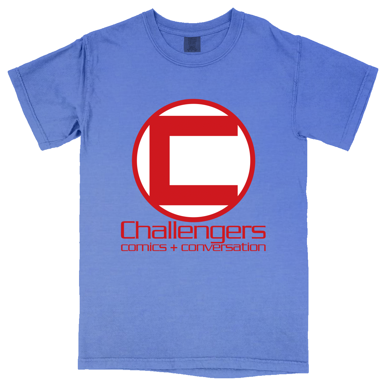Comfort Colors Soft Heavyweight Tee - Royal - front