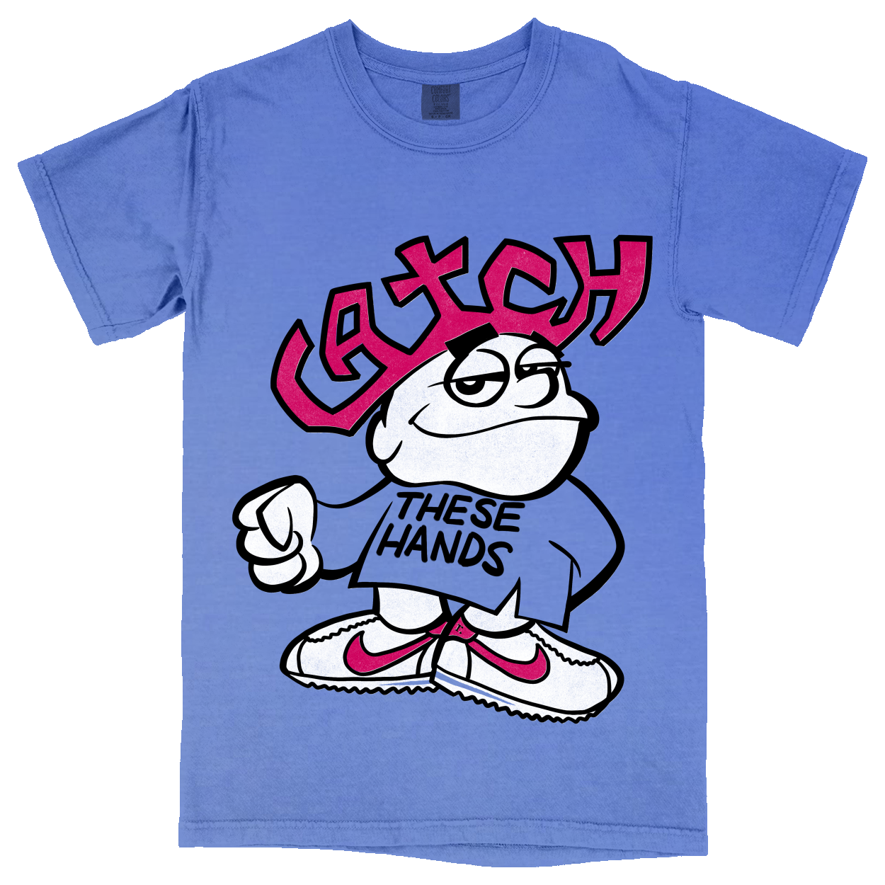Comfort Colors Soft Heavyweight Tee - Royal - front