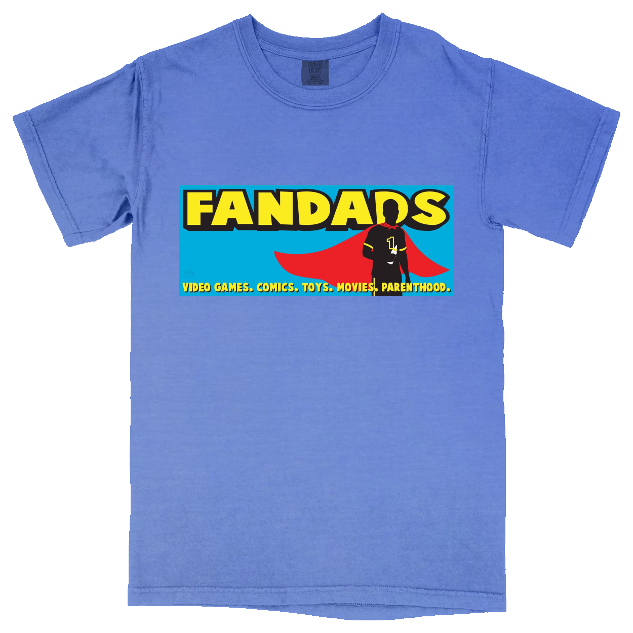 Comfort Colors Soft Heavyweight Tee - Royal - front