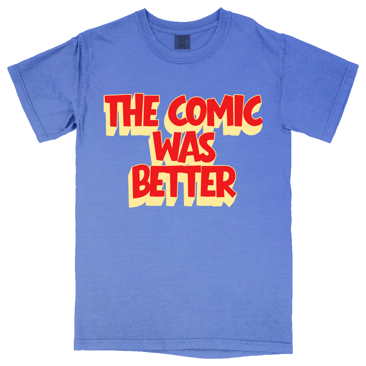 Comfort Colors Soft Heavyweight Tee - Royal - front***Royal|||Comfort Colors Soft Heavyweight Tee
