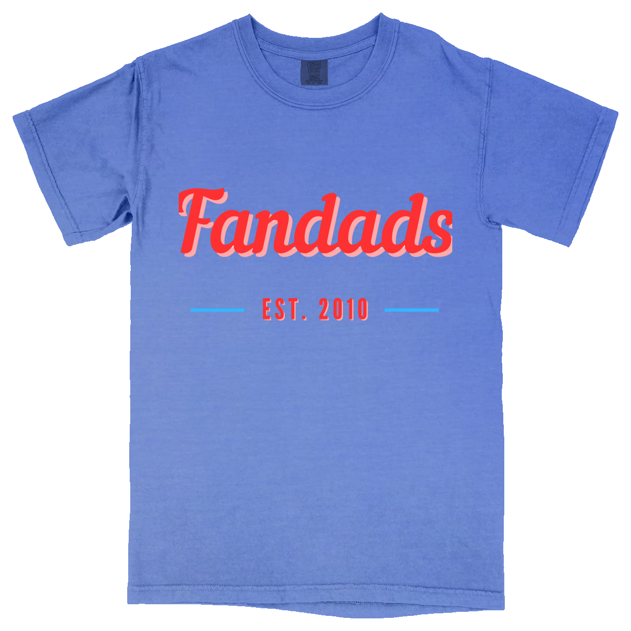 Comfort Colors Soft Heavyweight Tee - Royal - front***Royal|||Comfort Colors Soft Heavyweight Tee