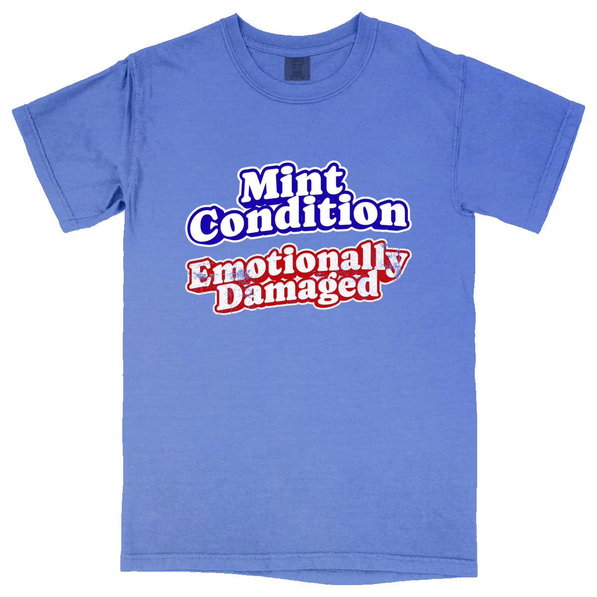 Comfort Colors Soft Heavyweight Tee - Royal - front***Royal|||Comfort Colors Soft Heavyweight Tee
