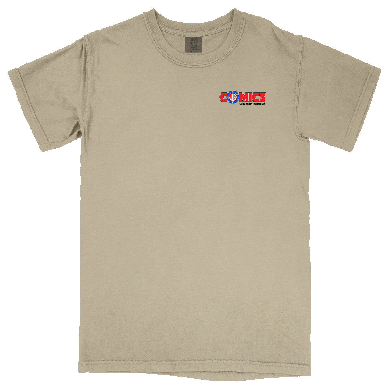 Comfort Colors Soft Heavyweight Tee - Sand - front