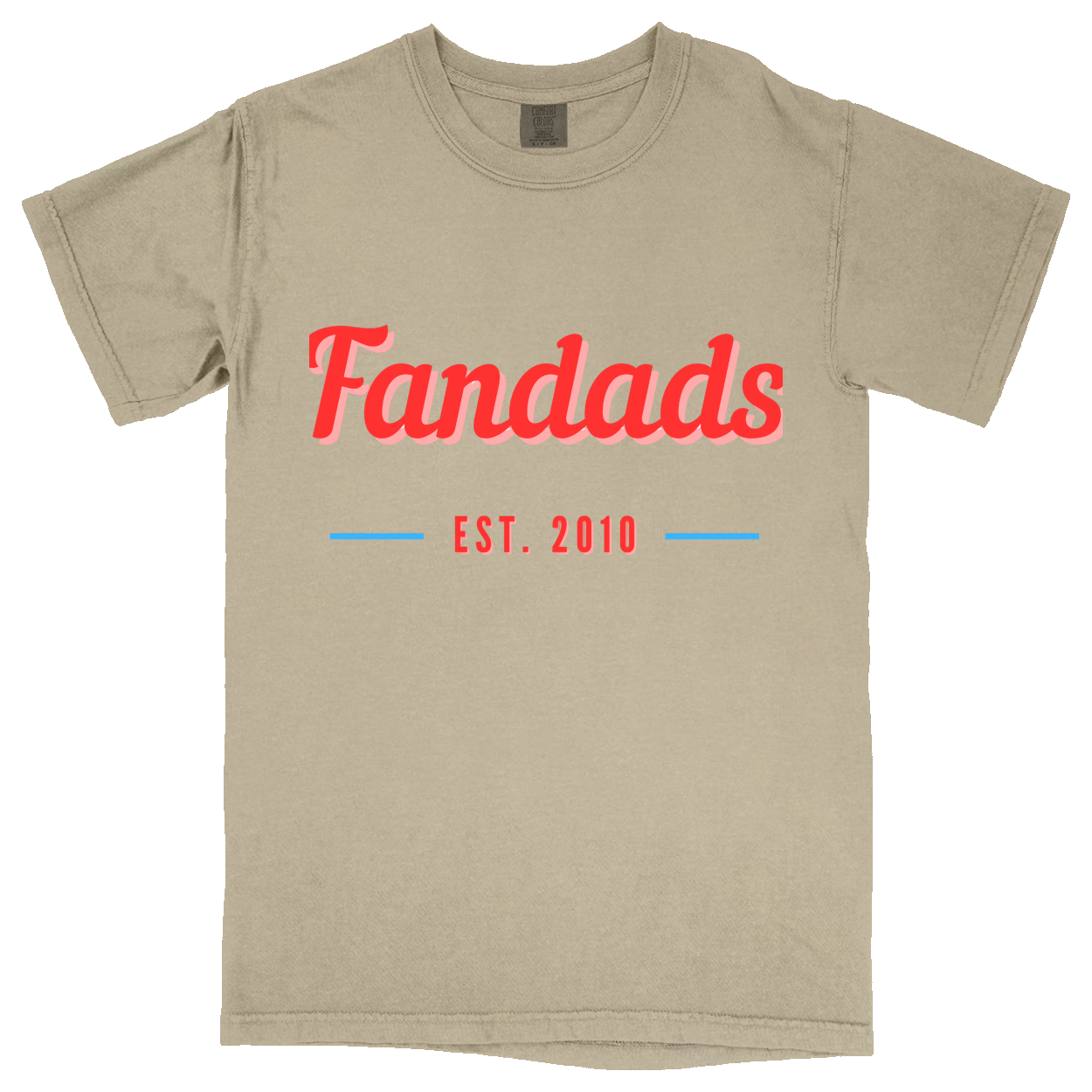 Comfort Colors Soft Heavyweight Tee - Sand - front