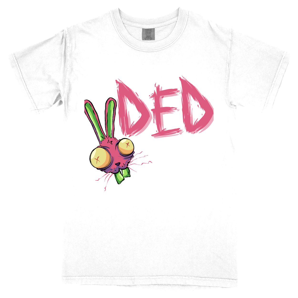 Comfort Colors Soft Heavyweight Tee - White - front***White|||Comfort Colors Soft Heavyweight Tee