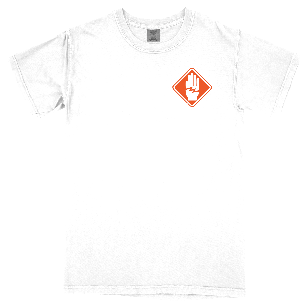 Comfort Colors Soft Heavyweight Tee - White - front