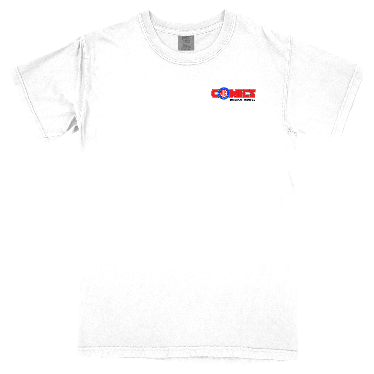 Comfort Colors Soft Heavyweight Tee - White - front