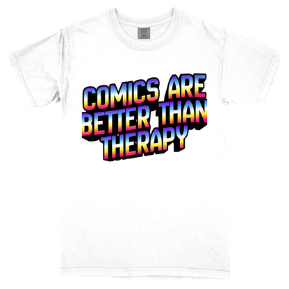Comfort Colors Soft Heavyweight Tee - White - front