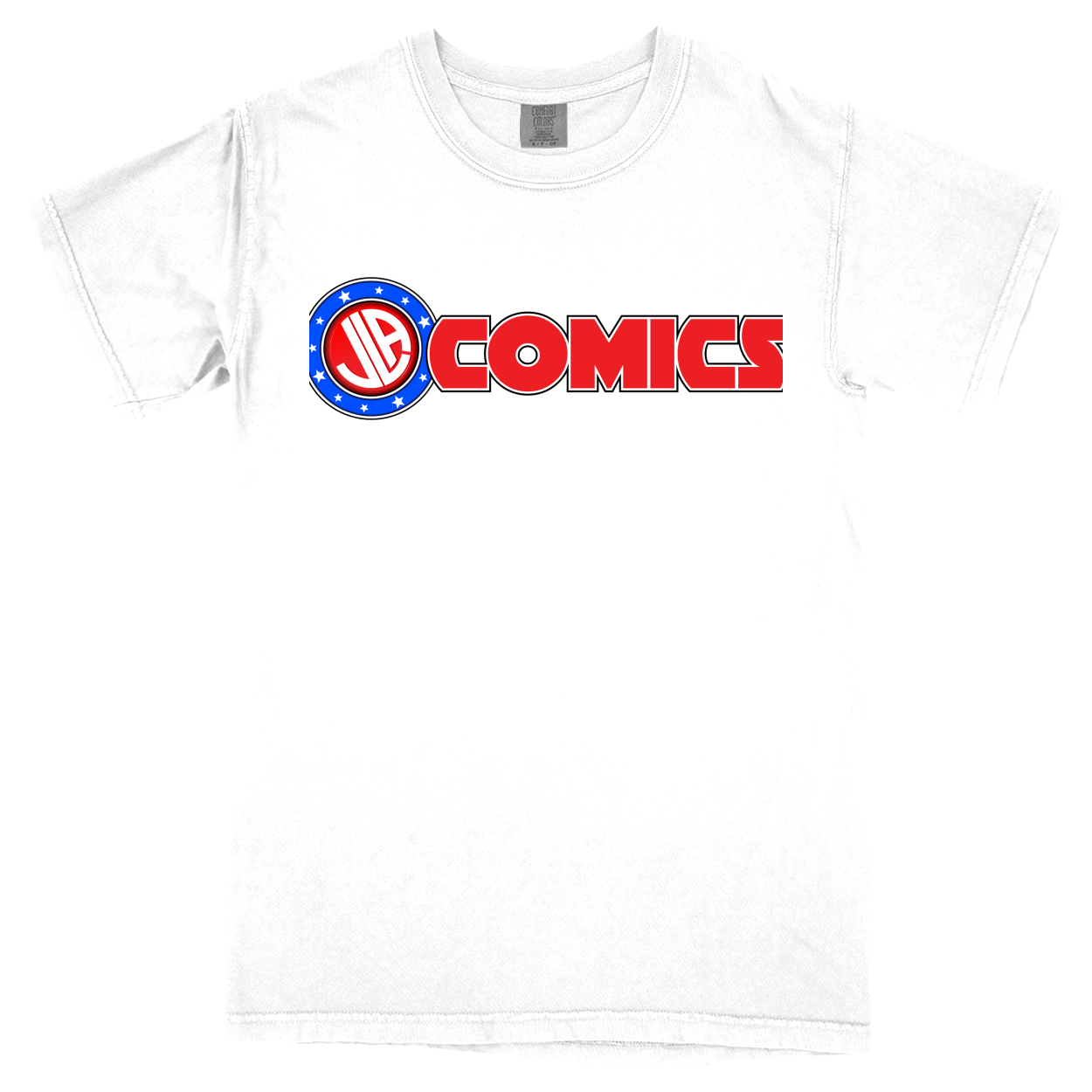 Comfort Colors Soft Heavyweight Tee - White - front***White|||Comfort Colors Soft Heavyweight Tee