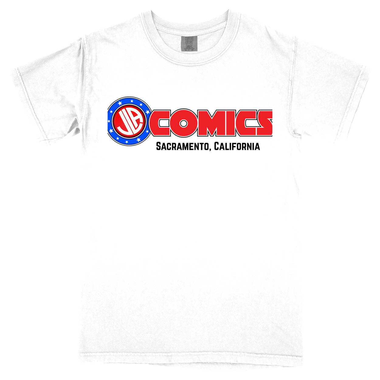Comfort Colors Soft Heavyweight Tee - White - front