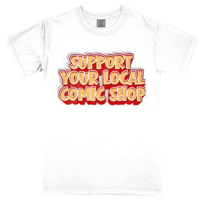 Comfort Colors Soft Heavyweight Tee - White - front