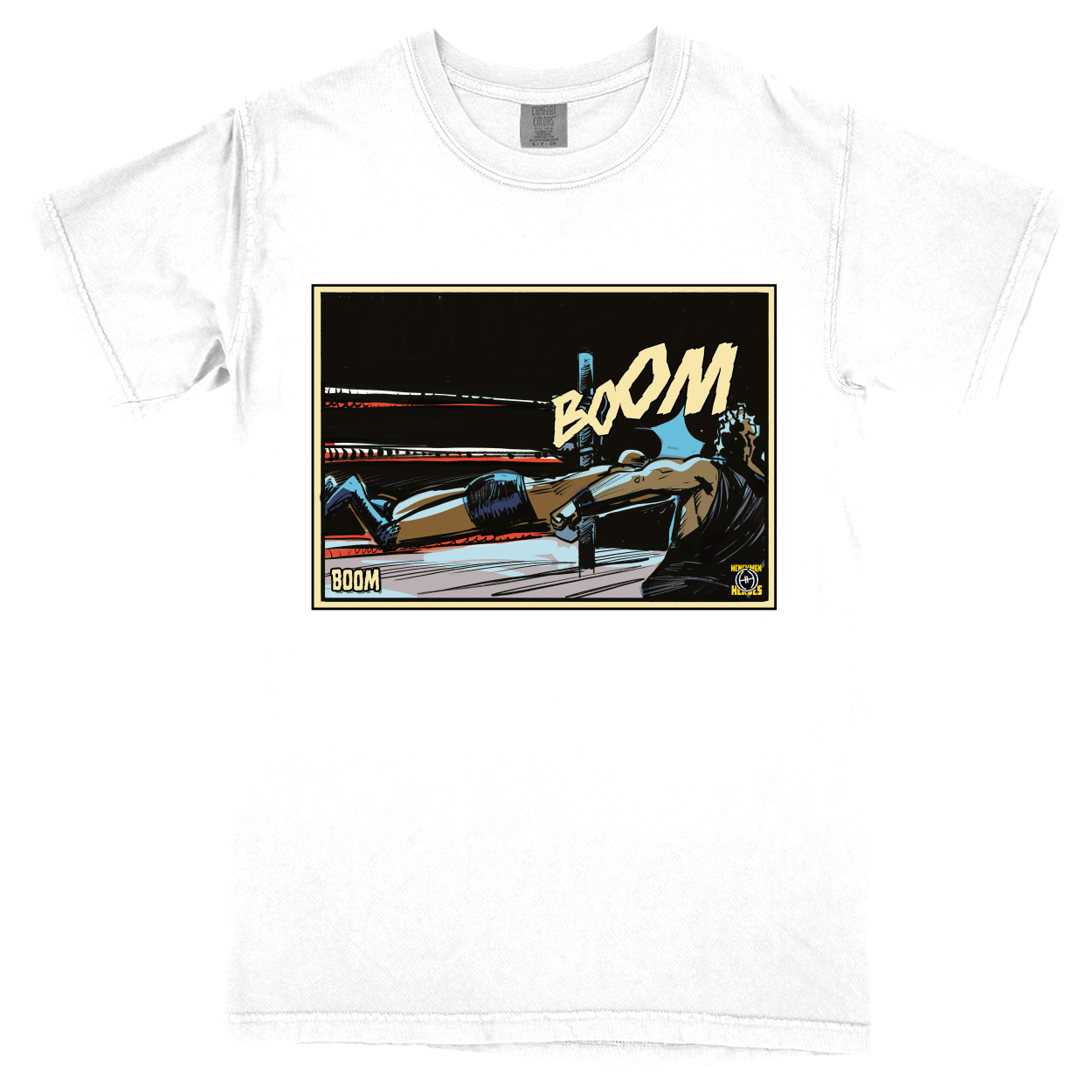 Comfort Colors Soft Heavyweight Tee - White - front