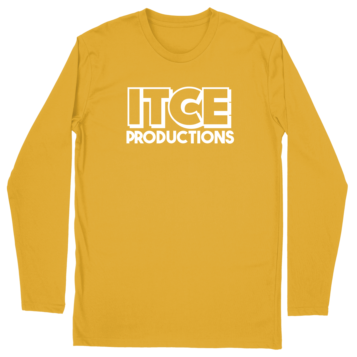 Long Sleeve Unisex T-shirt - Athletic Gold - front