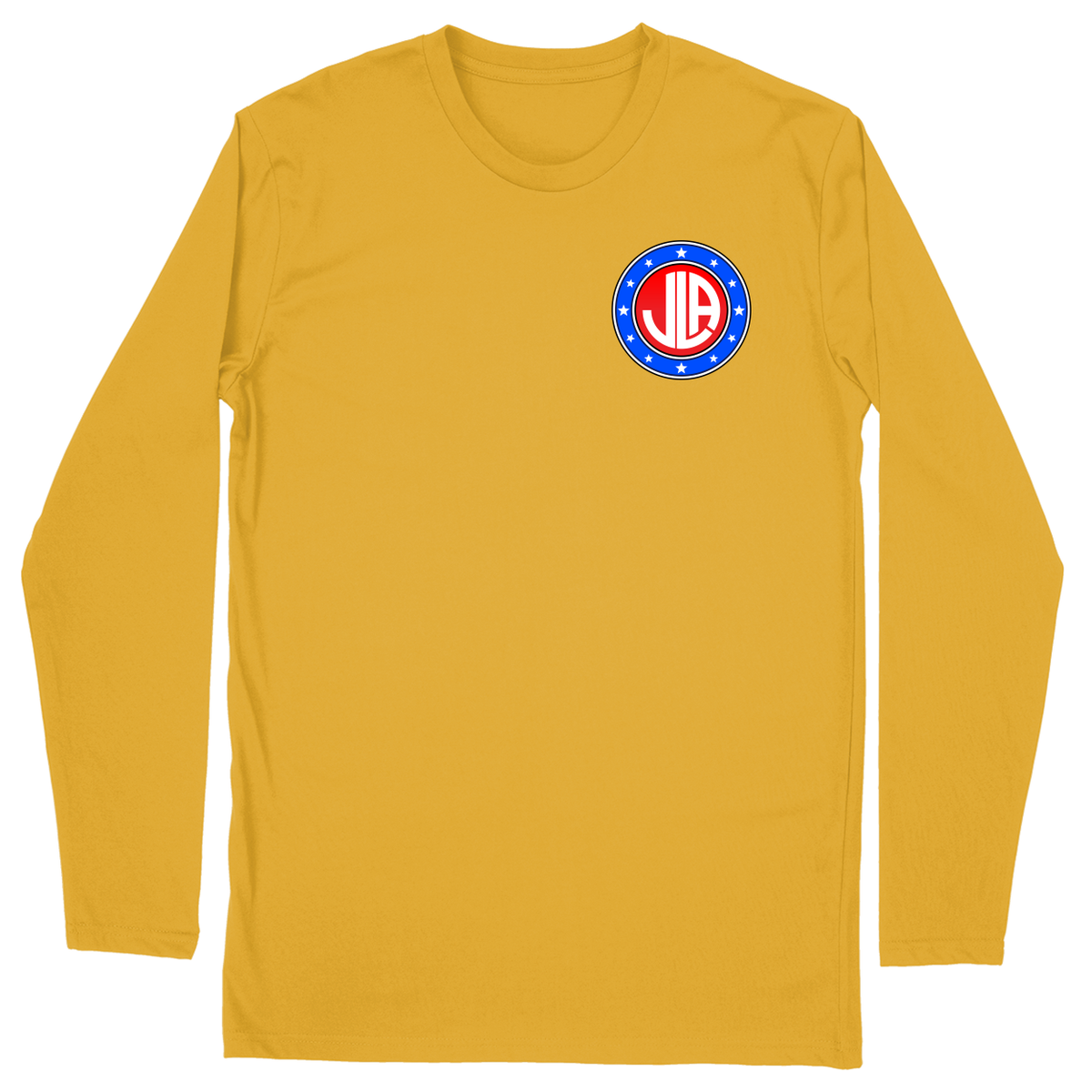 Long Sleeve Unisex T-shirt - Athletic Gold - front