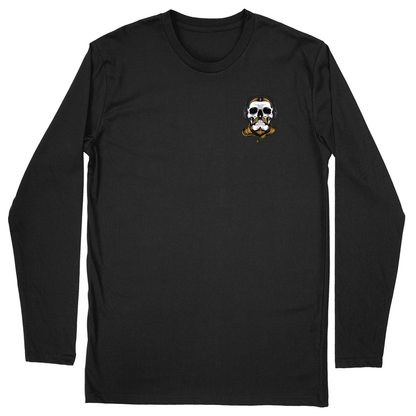 Long Sleeve Unisex T-shirt - Black - front