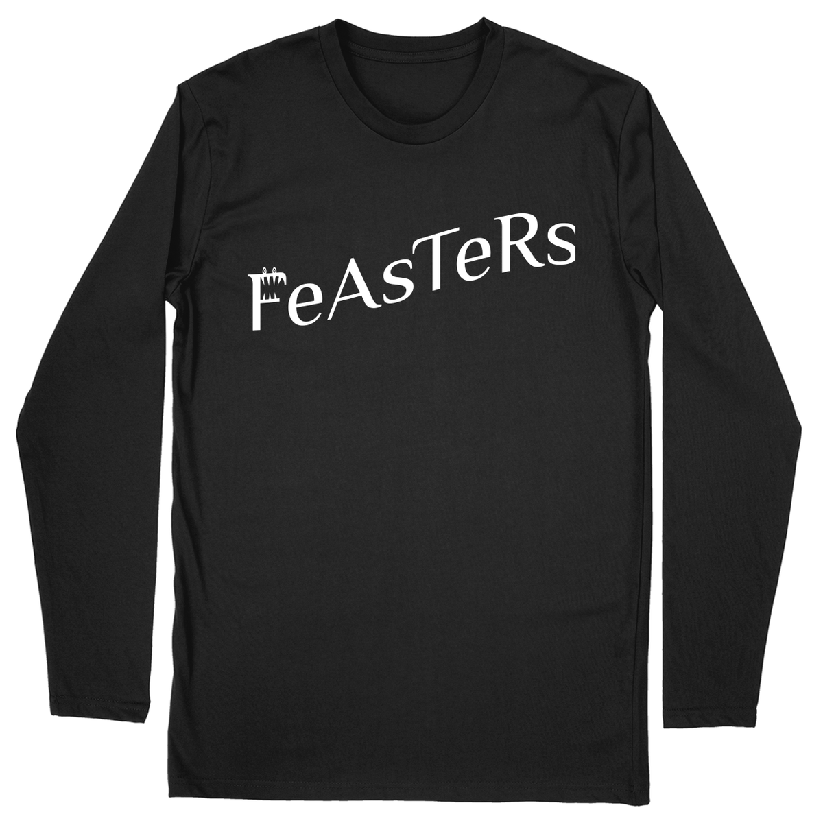 Long Sleeve Unisex T-shirt - Black - front***Black|||Long Sleeve Unisex T-shirt