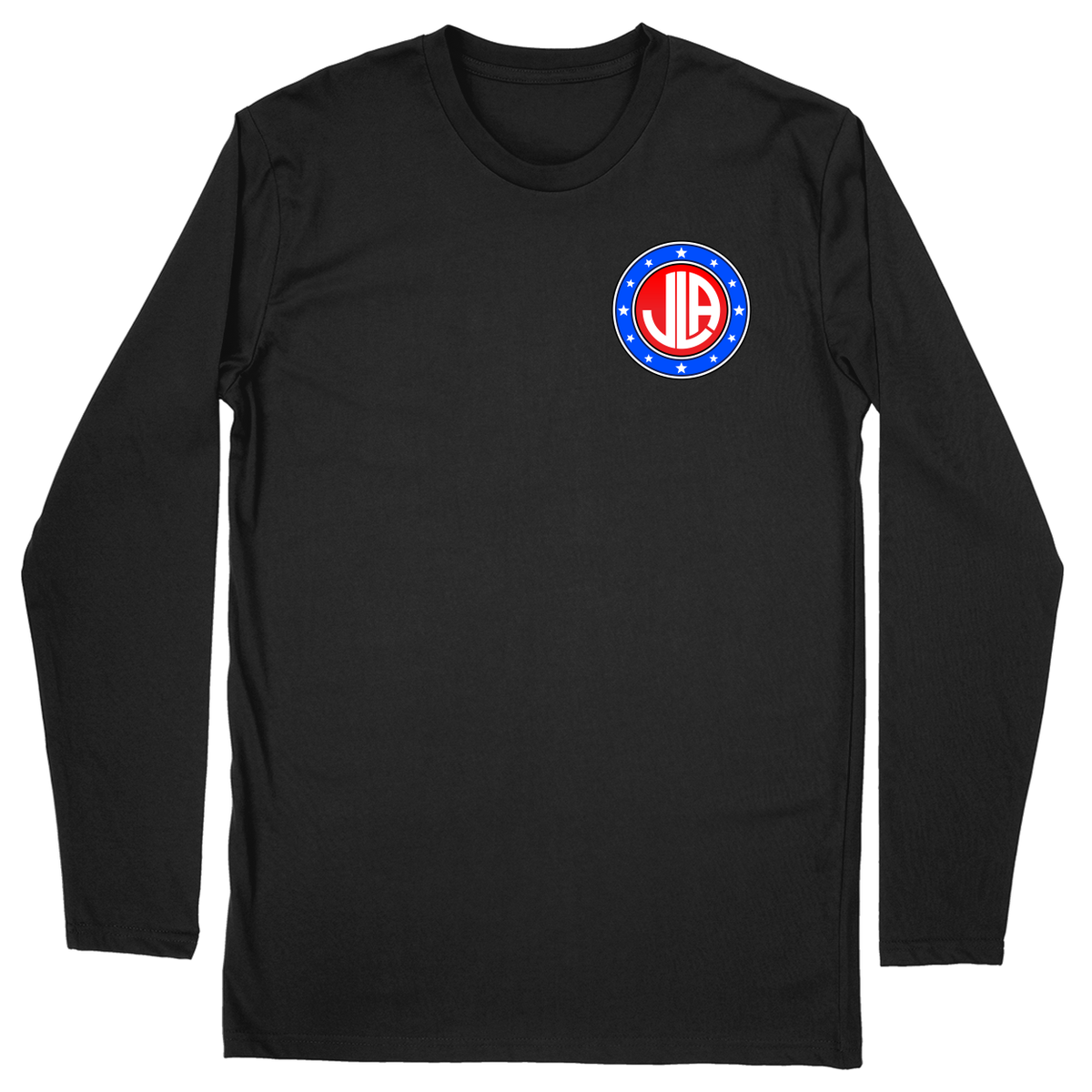 Long Sleeve Unisex T-shirt - Black - front
