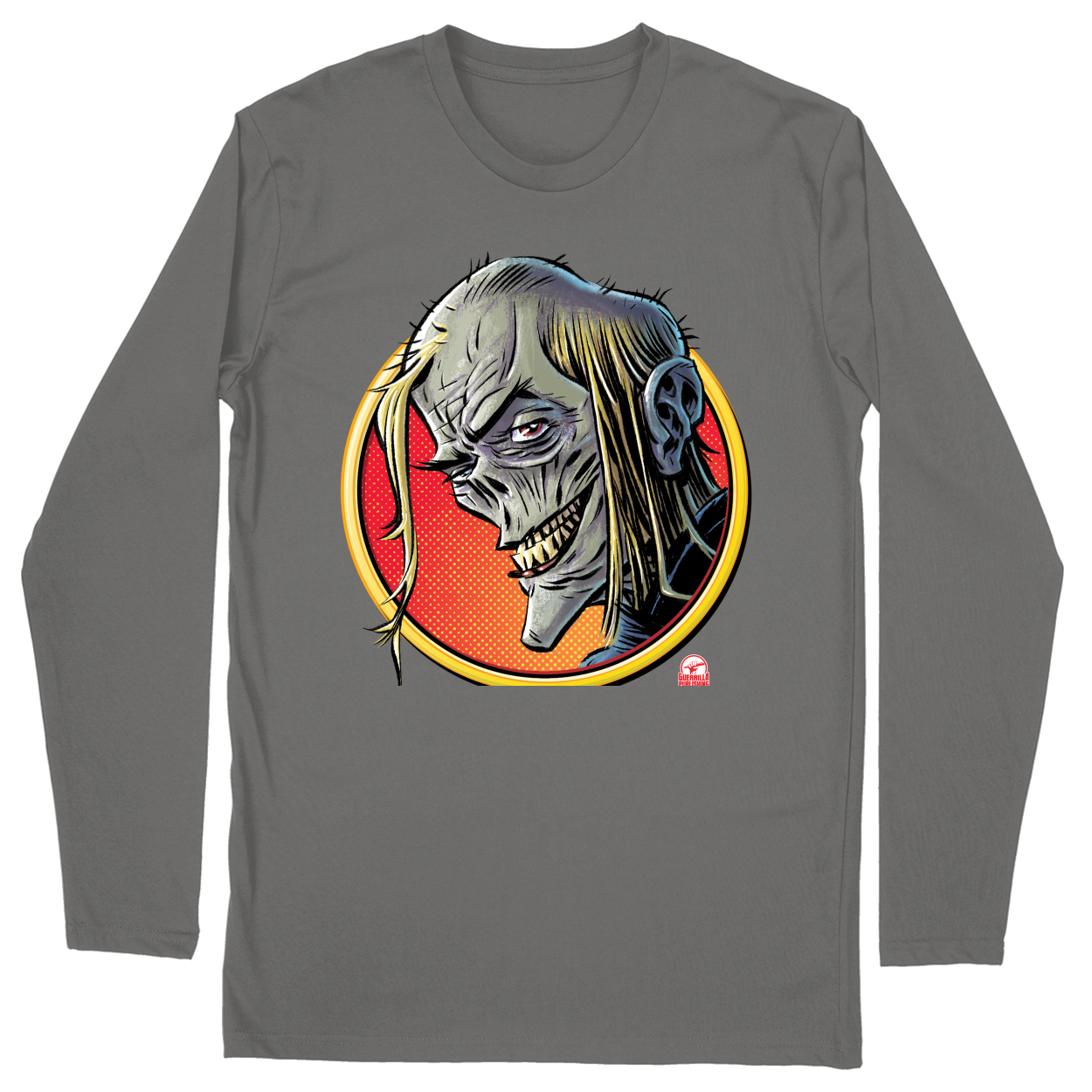 Long Sleeve Unisex T-shirt - Charcoal - front