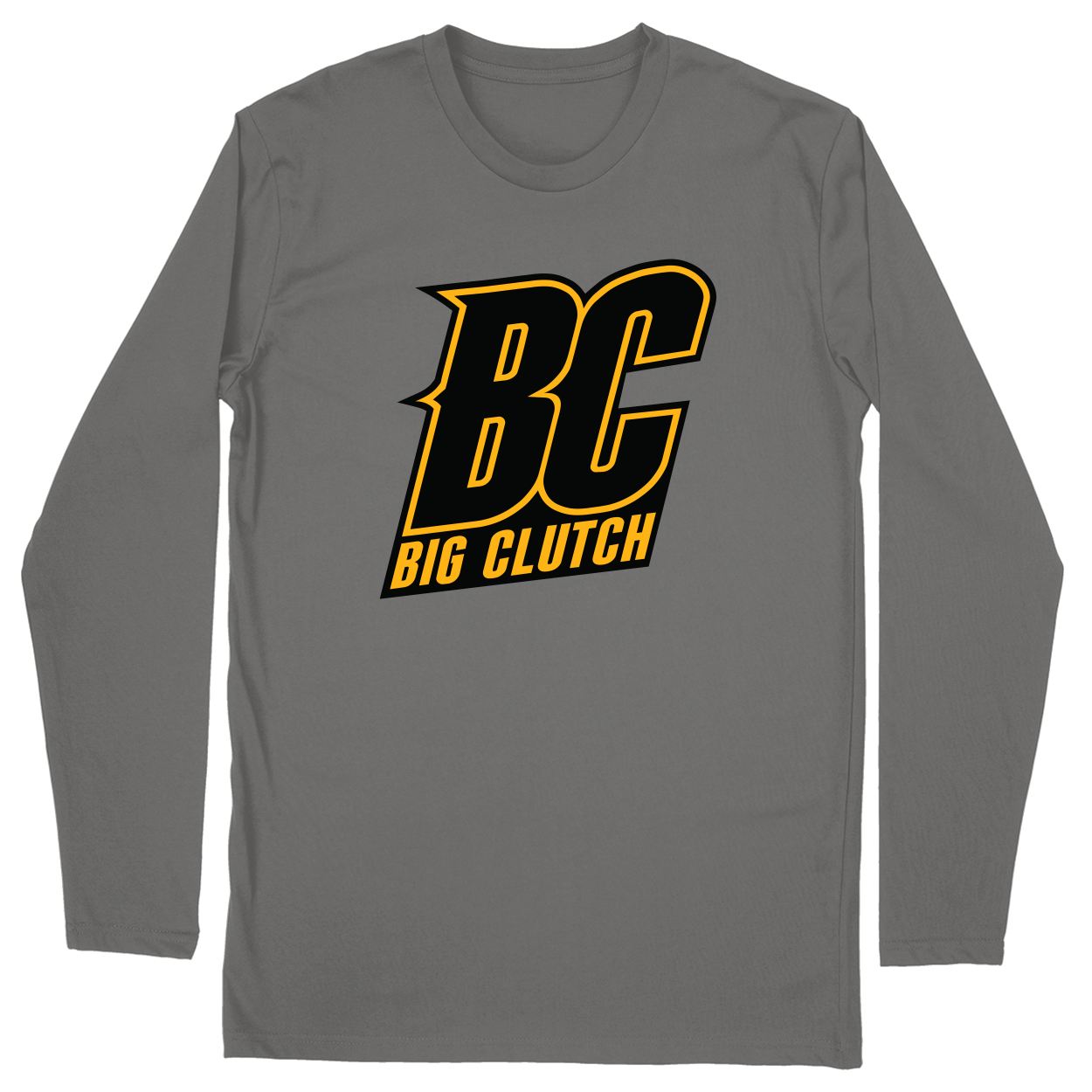 Long Sleeve Unisex T-shirt - Charcoal - front