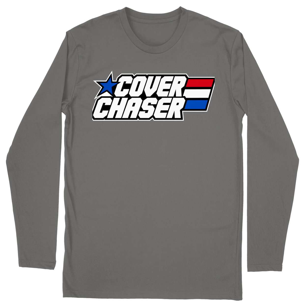 Long Sleeve Unisex T-shirt - Charcoal - front***Charcoal|||Long Sleeve Unisex T-shirt