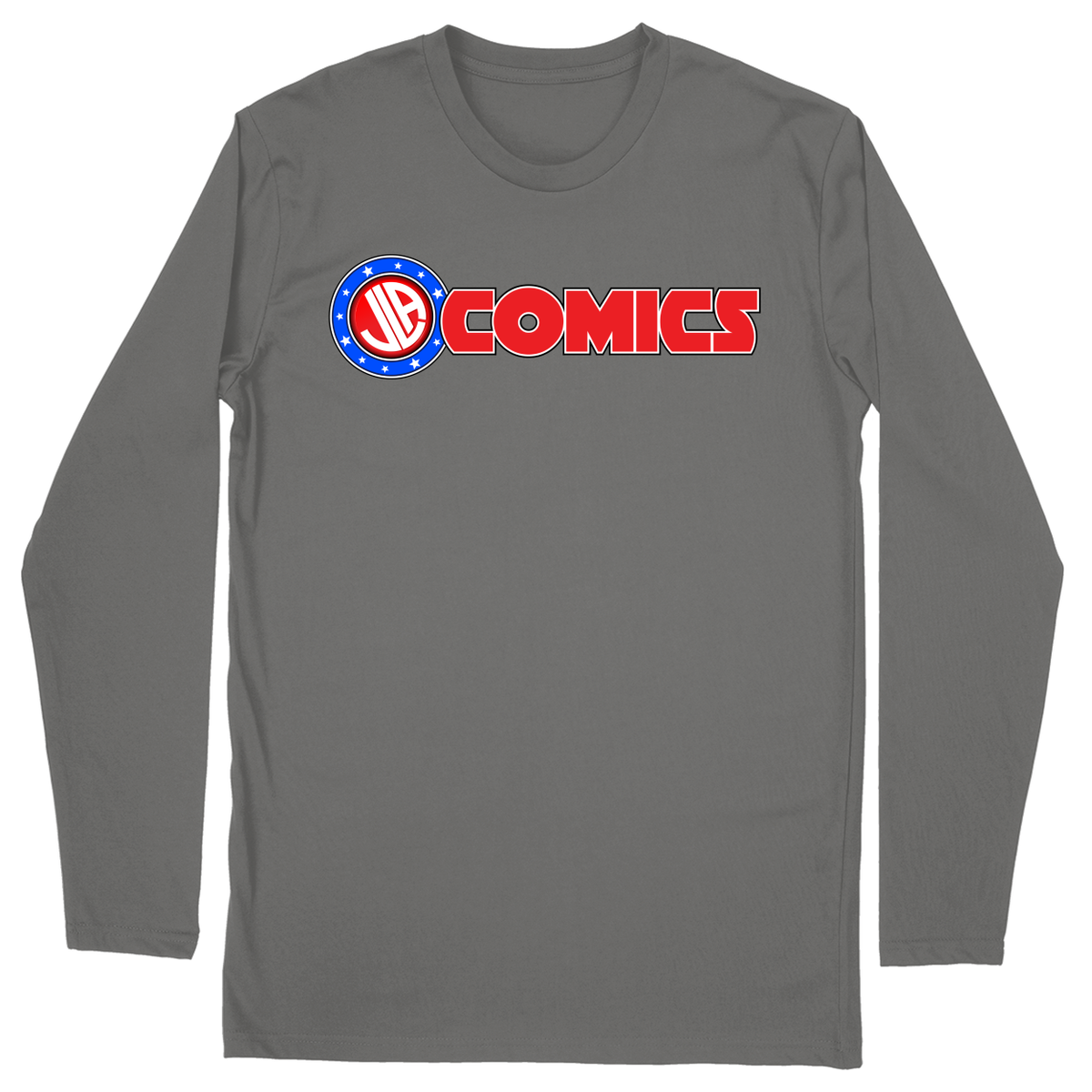 Long Sleeve Unisex T-shirt - Charcoal - front