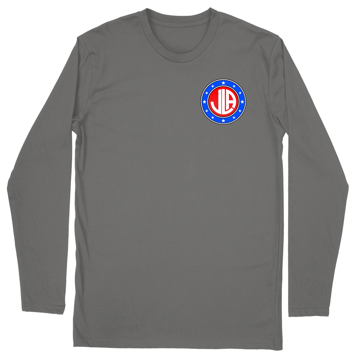 Long Sleeve Unisex T-shirt - Charcoal - front
