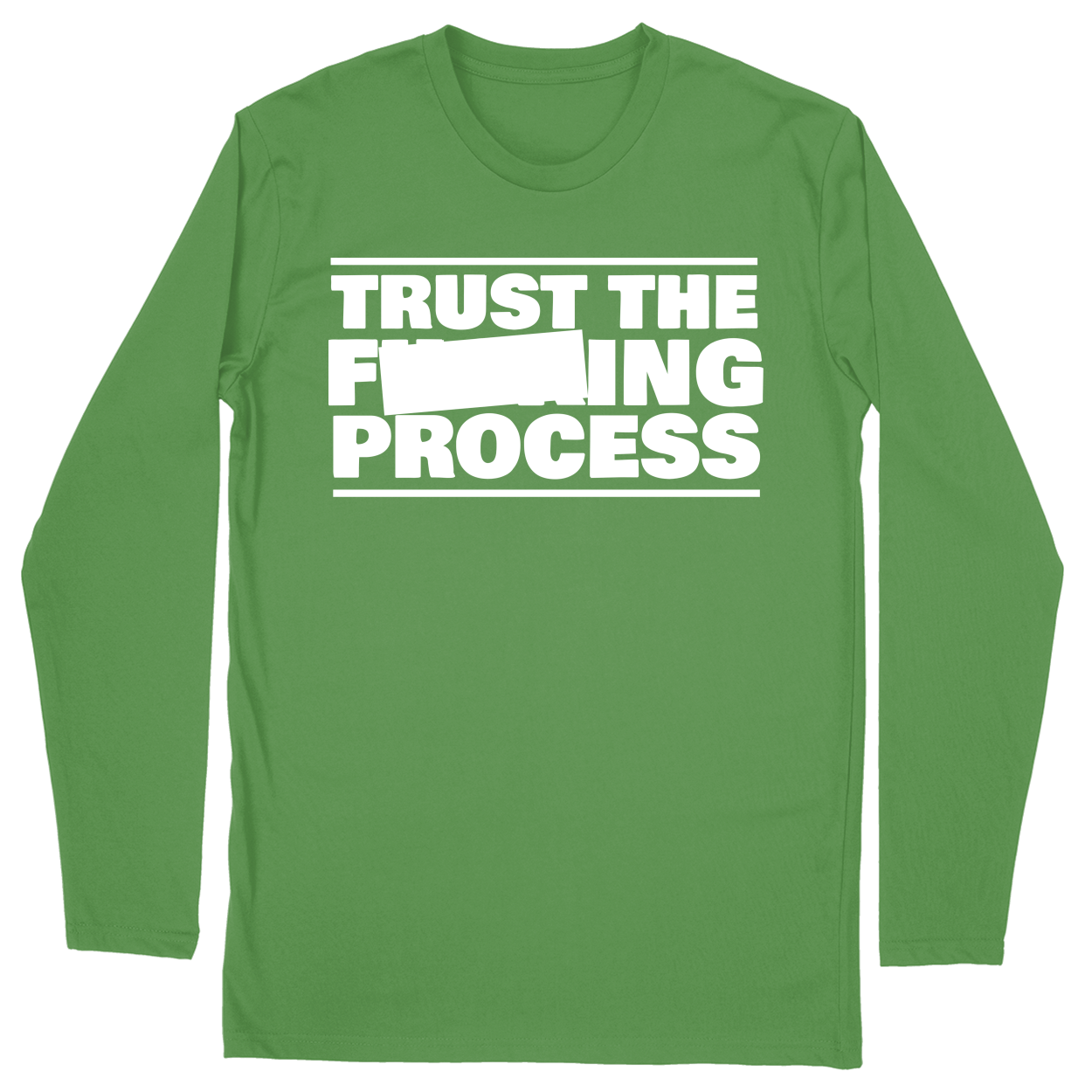 Long Sleeve Unisex T-shirt - Green - front
