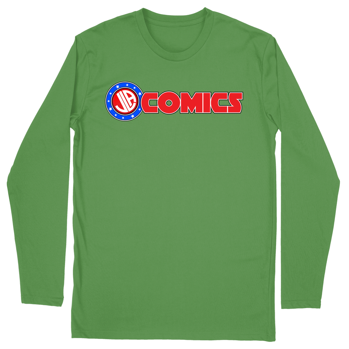 Long Sleeve Unisex T-shirt - Green - front