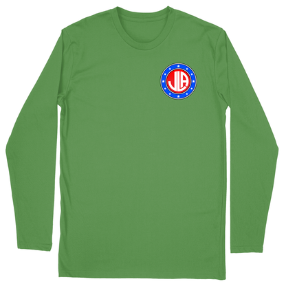 Long Sleeve Unisex T-shirt - Green - front