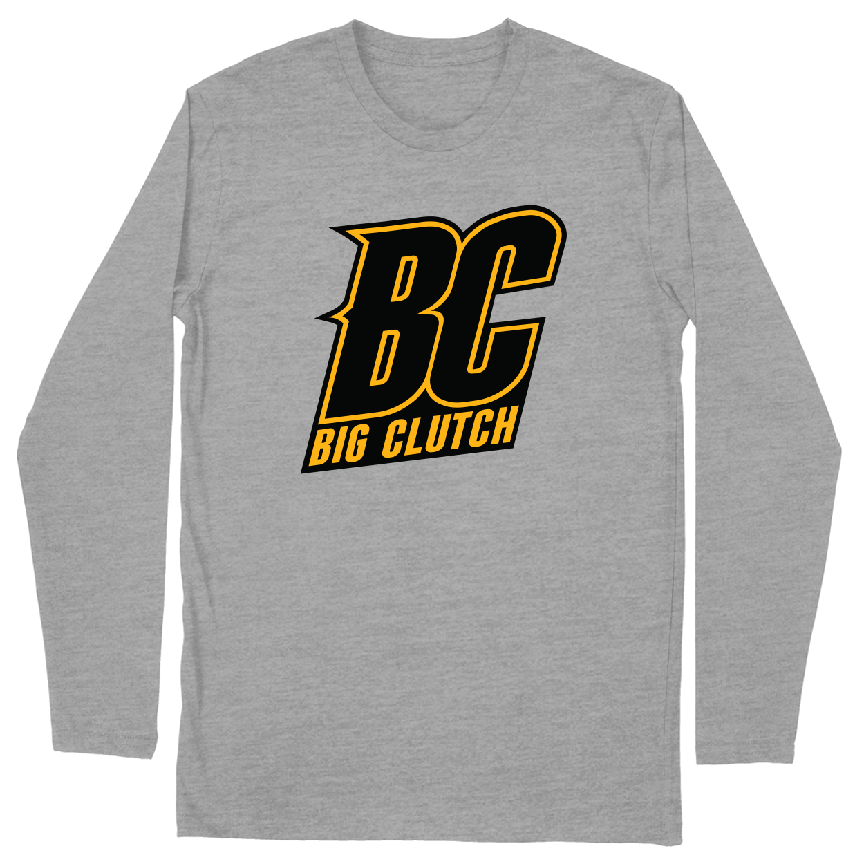 Long Sleeve Unisex T-shirt - Heather Grey - front