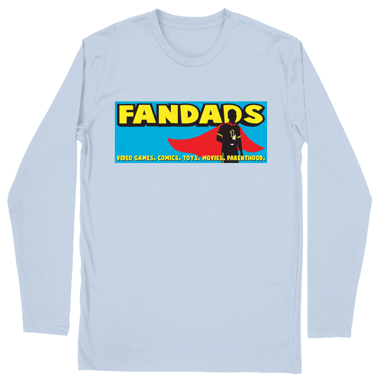 Long Sleeve Unisex T-shirt - Light Blue - front