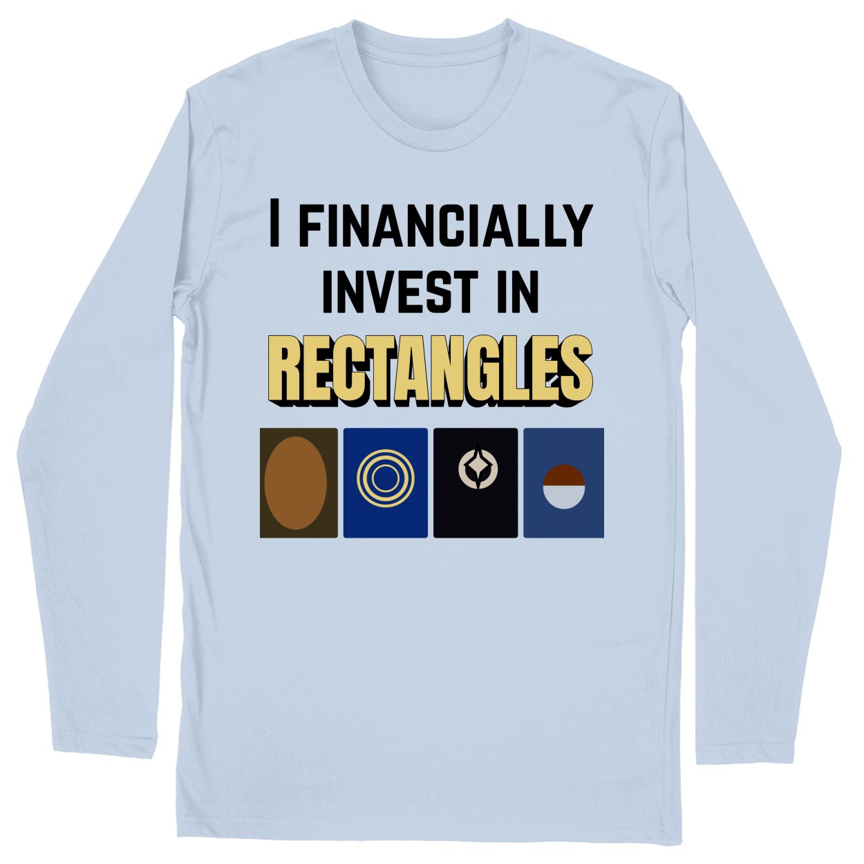 Long Sleeve Unisex T-shirt - Light Blue - front***Light Blue|||Long Sleeve Unisex T-shirt
