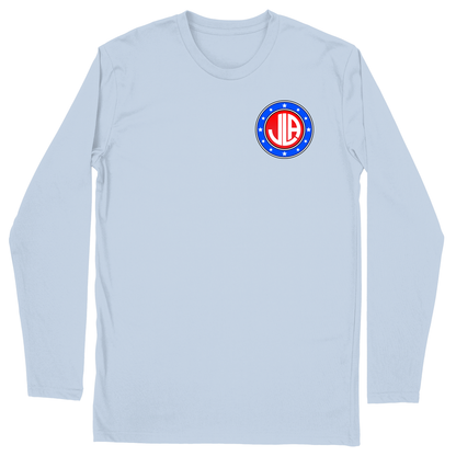 Long Sleeve Unisex T-shirt - Light Blue - front