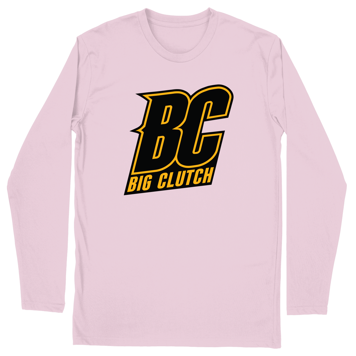 Long Sleeve Unisex T-shirt - Light Pink - front