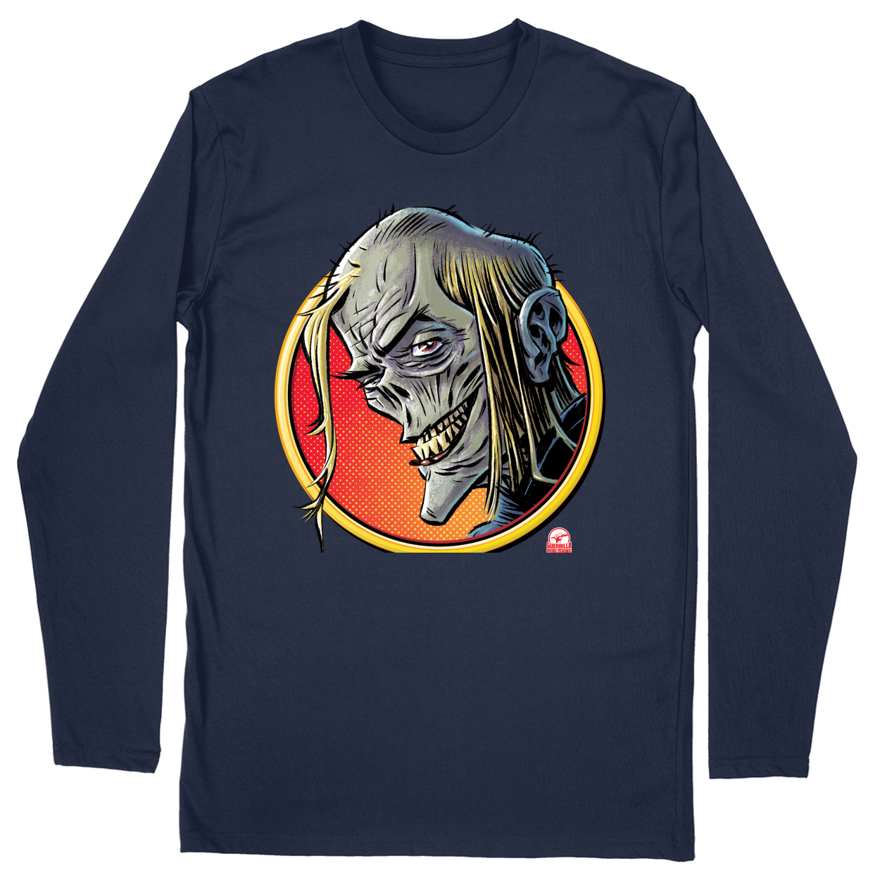 Long Sleeve Unisex T-shirt - Navy - front***Navy|||Long Sleeve Unisex T-shirt