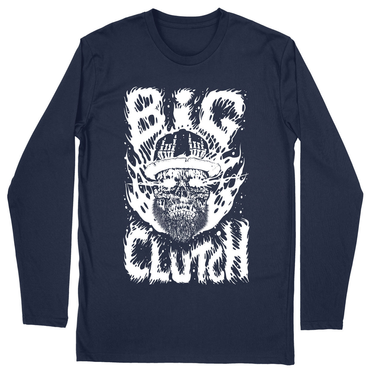 Long Sleeve Unisex T-shirt - Navy - front***Navy|||Long Sleeve Unisex T-shirt
