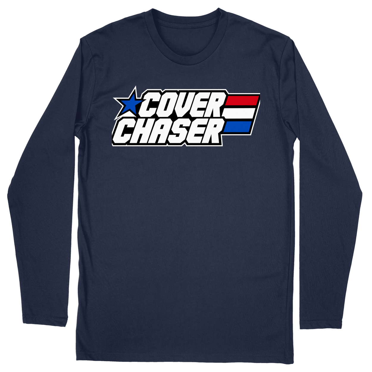 Long Sleeve Unisex T-shirt - Navy - front***Navy|||Long Sleeve Unisex T-shirt
