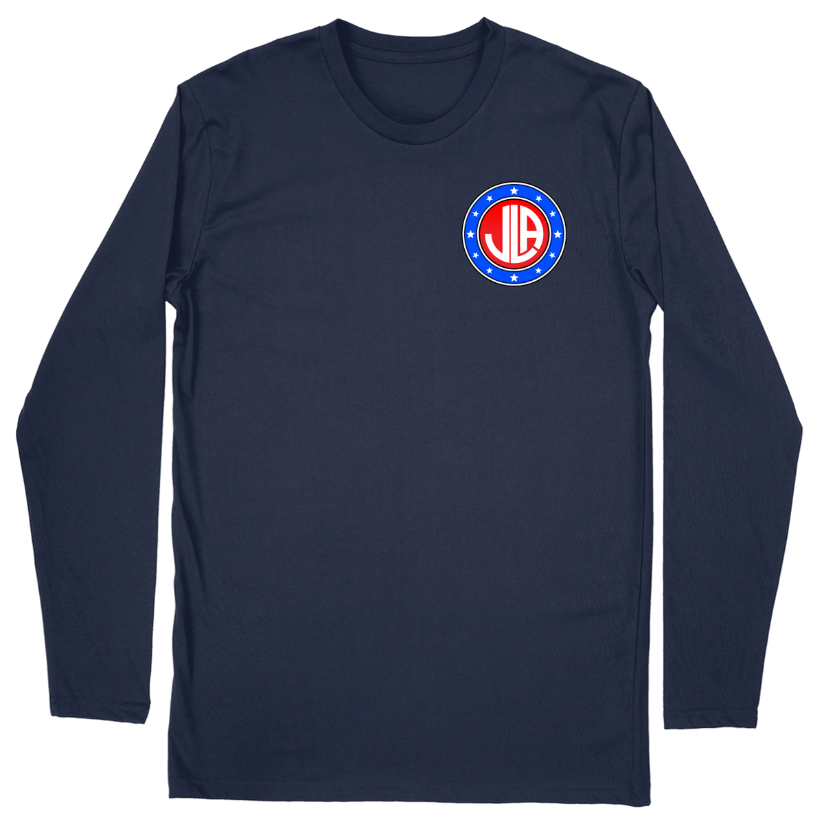 Long Sleeve Unisex T-shirt - Navy - front