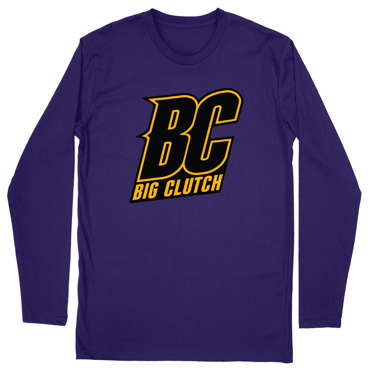 Long Sleeve Unisex T-shirt - Purple - front