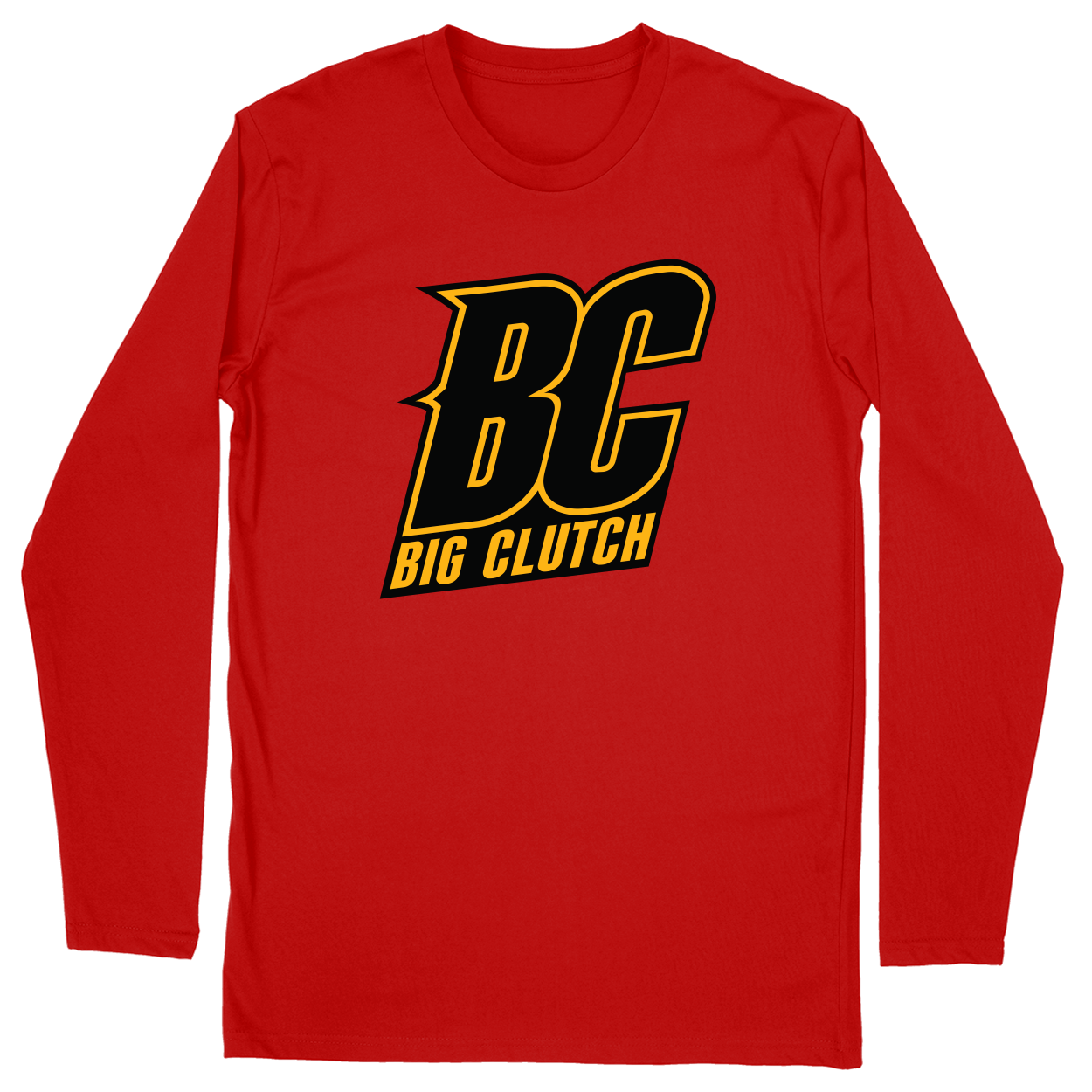 Long Sleeve Unisex T-shirt - Red - front