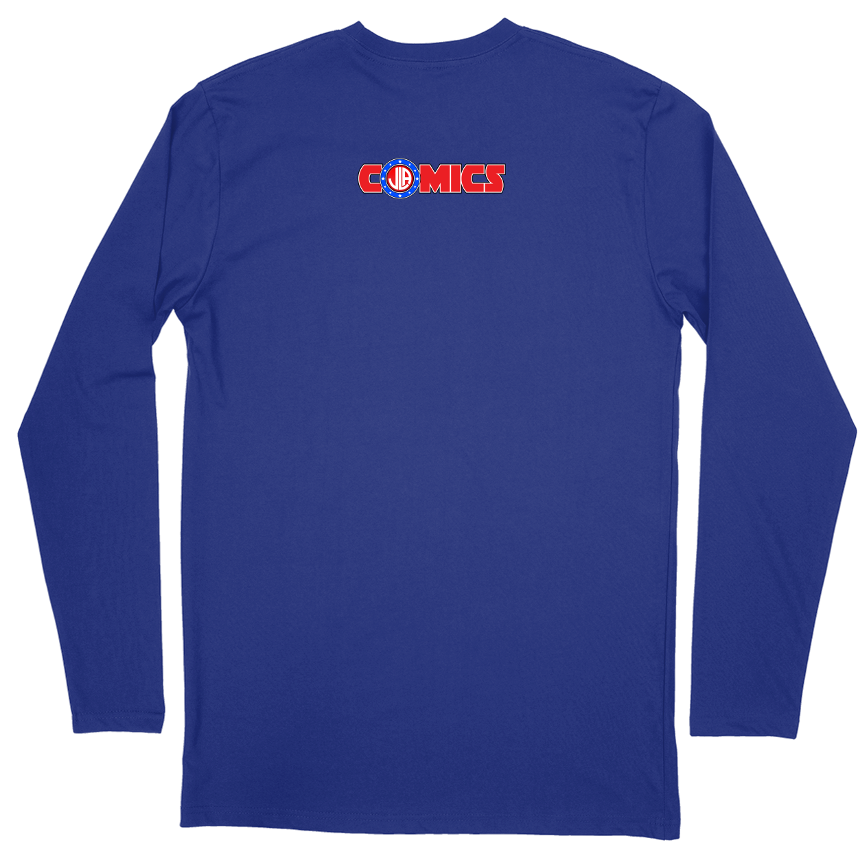 Long Sleeve Unisex T-shirt - Royal - back***Royal|||Long Sleeve Unisex T-shirt