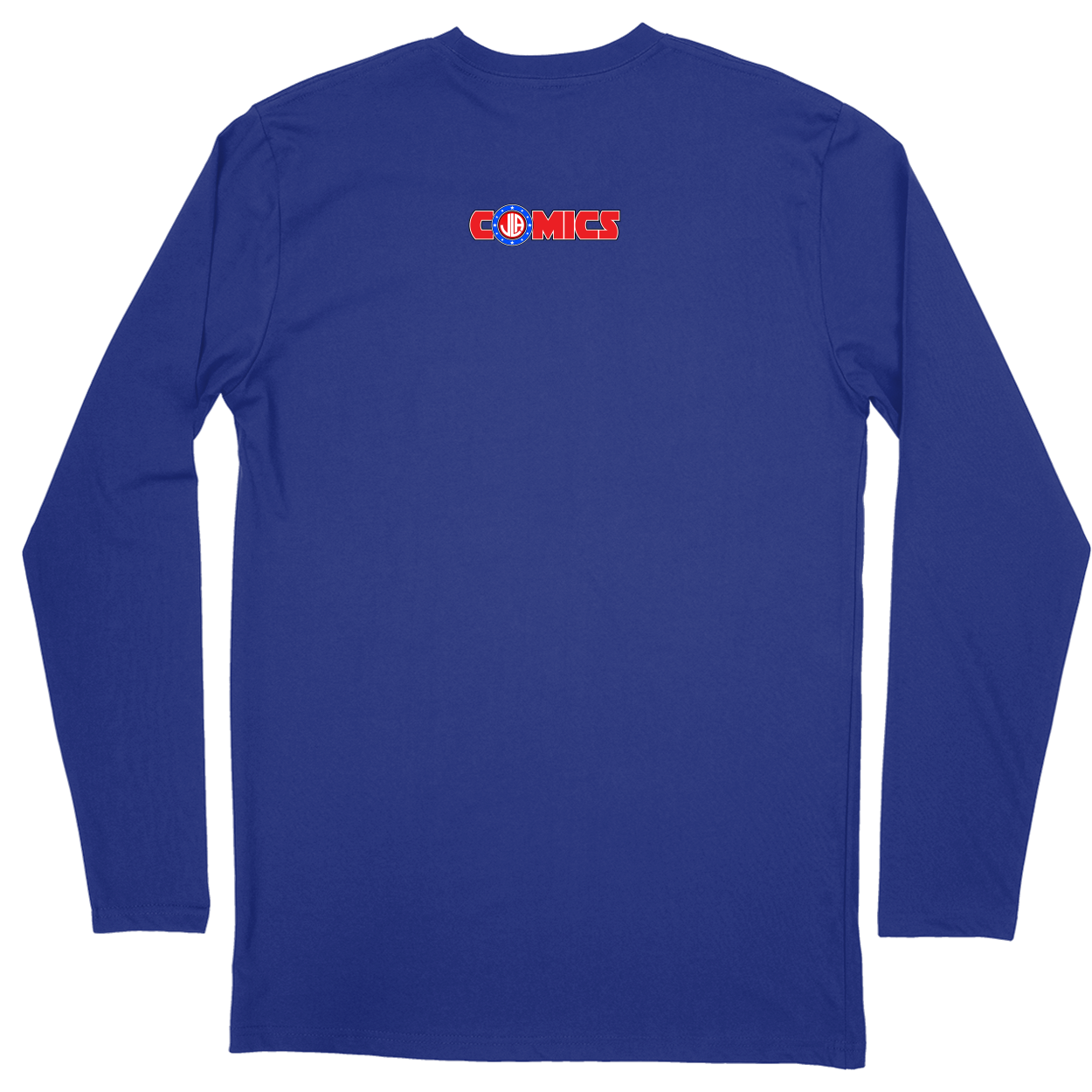 Long Sleeve Unisex T-shirt - Royal - back