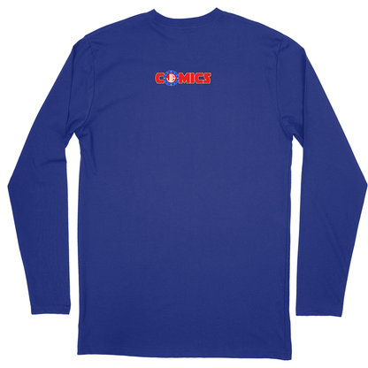 Long Sleeve Unisex T-shirt - Royal - back