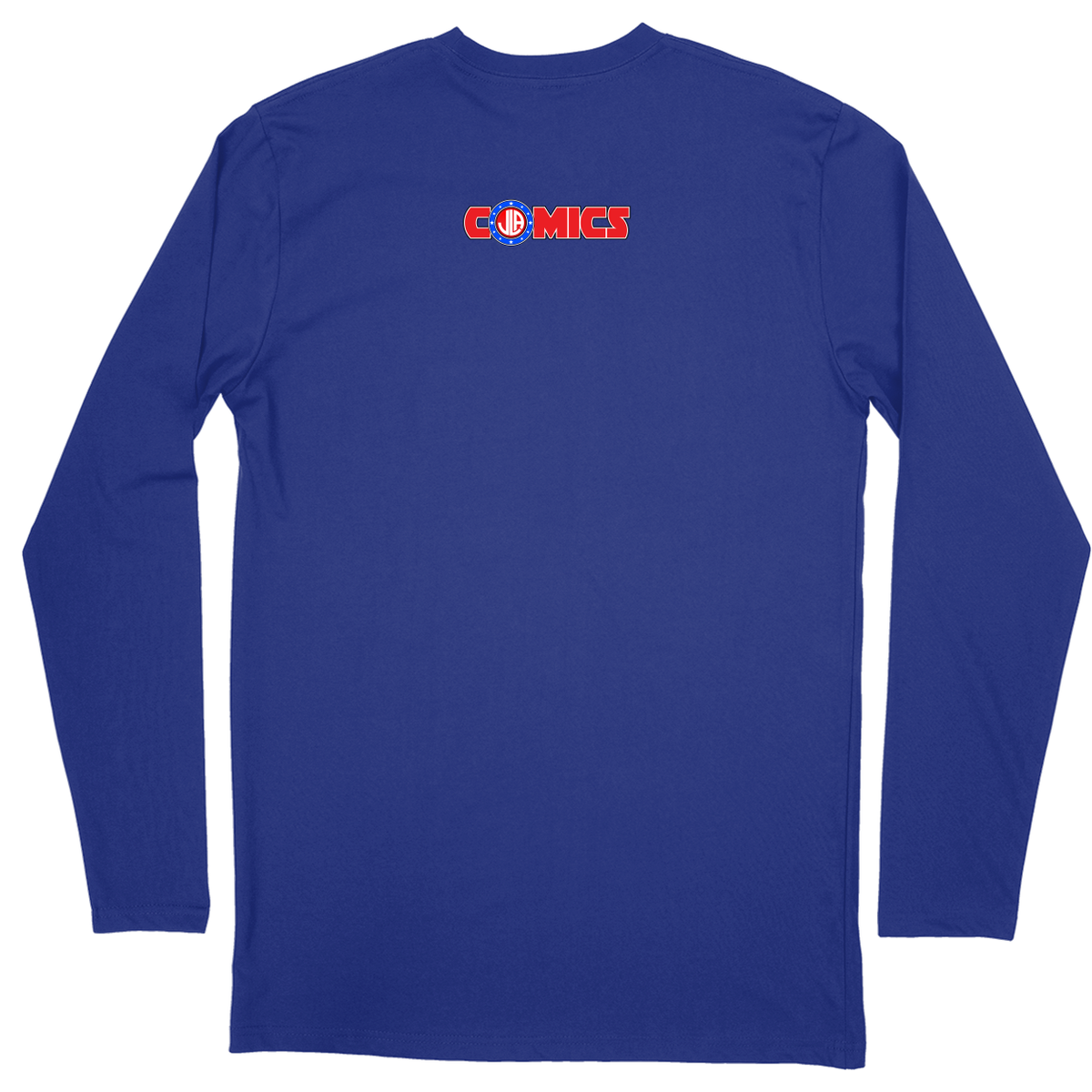 Long Sleeve Unisex T-shirt - Royal - back***Royal|||Long Sleeve Unisex T-shirt