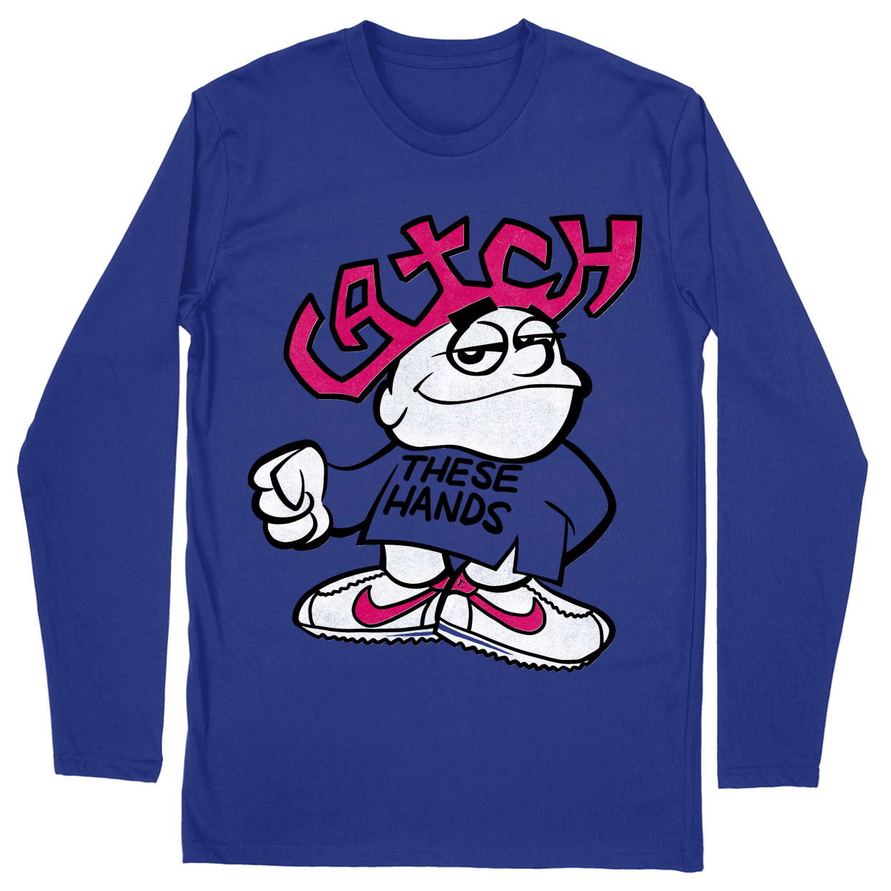 Long Sleeve Unisex T-shirt - Royal - front***Royal|||Long Sleeve Unisex T-shirt