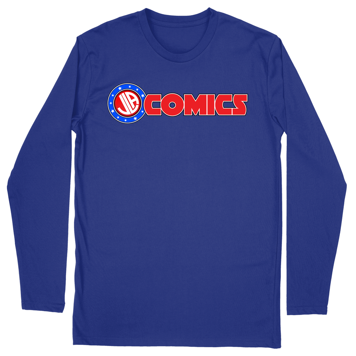 Long Sleeve Unisex T-shirt - Royal - front